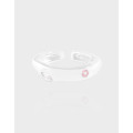 A40312 design geometric cubic zirconia sterling silver s925 ring
