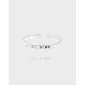 A39386 design cubic zirconia sterling silver s925 ring