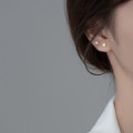 A33896 s925 sterling silver trendy sweet cute earrings