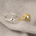 A44139 s925 sterling silver unique simple ring