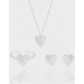 A42805 design heart sterling silver s925 heartshape ring