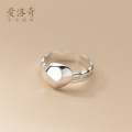 A32096 s925 sterling silver chic unique irregular ring