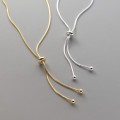 A40736 s925 sterling silver necklace