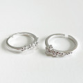 A32675 925 sterling silver simple silver ring
