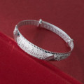 A38470 silver bangle vintage fashion bracelet