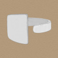 A44660 geometric sterling silver s925 ring