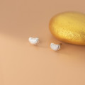 A33870 s925 sterling silver simple fashion sparkling earrings