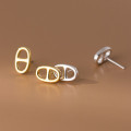 A38040 s925 sterling silver stud design elegant earrings