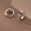A38345 s925 sterling silver bar design elegant unique earrings