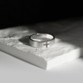 A37014 s925 sterling silver wide ring