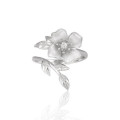 A43347 rhinestone s925 sterling silver elegant ring