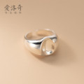 A32100 s925 sterling silver chic unique adjustable ring