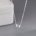 A43865 s925 sterling silver trendy sweet necklace