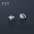 A32310 s925 sterling silver unique sweet cute chic sparklin earrings