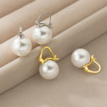 A46372 s925 silver simple earrings
