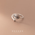 A35121 s925 sterling silver geometric ring