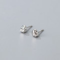A34678 s925 sterling silver cute irregular geometric simpl earrings