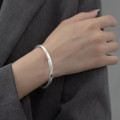 A38319 silver adjustable bangle design elegant bracelet