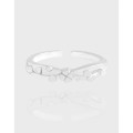A42790 design ball heart flower sterling silver s925 ring