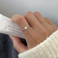 A38245 s925 sterling silver sparkling rhinestone trendy elegant ring