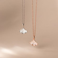 A35380 s925 sterling silver rhinestone necklace