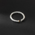 A37485 s925 sterling silver adjustable design elegant ring
