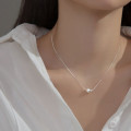 A36939 925 sterling silver pearl necklace