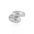 A43940 s925 sterling silver adjustable ring