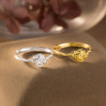 A44731 silver trendy sweet ring