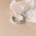 A45326 s925 silver adjustable ring