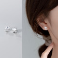 A35715 s925 sterling silver fashion sweet chic cute stu earrings