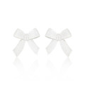 A44695 bar stripe butterfly stud minimalist s925 sterling silver earrings