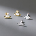 A43455 s925 sterling silver sweet ball stud earrings