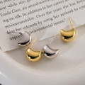 A39095 s925 sterling silver simple stud elegant earrings