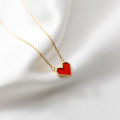A35293 s925 sterling silver sweet heart necklace