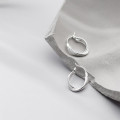 A35893 s925 sterling silver multilayer bar simple fashion earrings