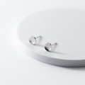 A35749 s925 sterling silver cute trendy fashion simple earrings