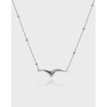A36777 design minimalist qualitys925 sterling silver necklace