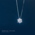 A34512 s925 sterling silver sweet necklace