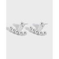 A33310 design minimalist geometric bead qualitys925 sterling silver earr earrings