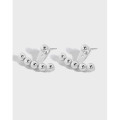 A33310 design minimalist geometric bead qualitys925 sterling silver earr earrings