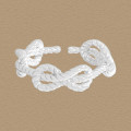 A44648 rope twist sterling silver s925 ring