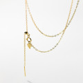 A41785 s925 sterling silver simple design necklace
