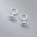 A43099 silver ball trendy design earrings