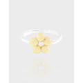 A40519 design flower adjustable sterling silver s925 ring