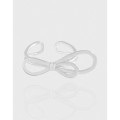 A42809 design double layer bar butterfly sterling silver s925 ring