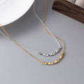 A44929 s925 silver sweet dainty simple necklace