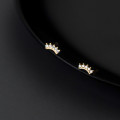 A31811 s925 sterling silver cute unique rhinestone earrings