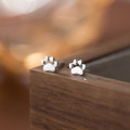 A45109 s925 sterling silver sweet dainty simple stud earrings