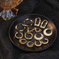 A39351 grade sterling silver vintage unique earrings